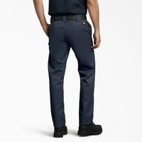 Dickies muške hlače ravna noga Slim Fit Terble Wrinkleove radne hlače, tamna mornarica, 32x30