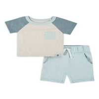 Moderni trenuci Gerber Boys Boys Top & Shorts Set, dvodijelni odjevni set