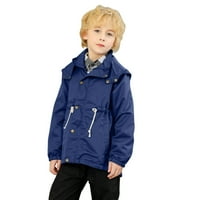 KaLI_store Zimska odjeća za djevojčice, jesensko-zimska dječja kaput, хлопковая jakna zip s dugim rukavima za