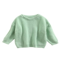 Arvbitana mališani djevojaci Dječaci pleteni puloveri Dugi rukavi okrugli vrat slatkiš od džempera proljeće jeseni