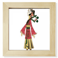 Kineska sjena igra žensku sliku kvadratna slika za prikaz zida zidni tabletop zaslon