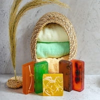 Glicerinski sapun s uljem dunje. - prirodni ručno izrađeni veganski hidratantni sapun-bar za lice, tijelo