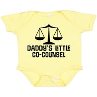 Izvorni poklon za tatu, mlađeg savjetnika, odvjetnika bodija za dječaka ili djevojčicu