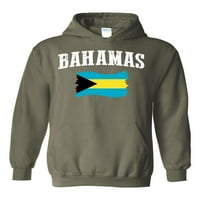 Uobičajeno je dosadno - Muške dukserice i kapuljače veličine do 5 inča - zastava Bahama