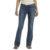 Tvrtka Silver Jeans. Ženske uske traperice u donjem dijelu struka 24-34