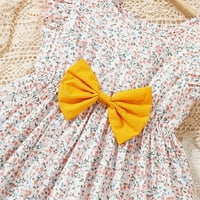 Preslatka haljina s lukom leptira za djevojčice cvjetne i leptirske haljine