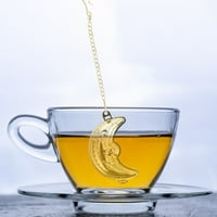 Viseća cjedila za čaj od lanca, filtar za labavi čaj, čajnik u obliku zvijezde i Mjeseca
