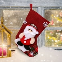 Dekor sobe _ božićne čarape Poklon vrećica mali butik bombon Poklon vrećica božićne čarape