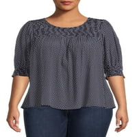 Ženska bluza s bakljama & amp; Plus Size