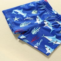 Dječje kratke hlače za plivanje za dječake s printom morskog psa dinosaura morske zvijezde kupaće gaće za plažu