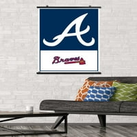 Atlanta Braves - Poster zida logotipa, 22.375 34