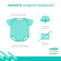 Moje dijete od Carterovog dječaka ili djevojčice Spol Neutral Bodysuits kratkih rukava, 3-pack