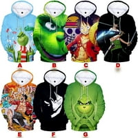 Dragon Ball Z One 3d Print Anime Fleece Hoodies & Twimshirts Fleece Classic Fit Pulover Twishirt s kanga džepovima