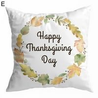 Slučaj jastuka za jastuk za bundeve Skriveni zatvarač sretni jastuk za Dan zahvalnosti ukras za kućanstvo za proizvode