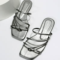 ljetne ženske sandale na rasprodaji ženskih sandala ženske ljetne modne papuče obične ravne sandale sa šiljastim