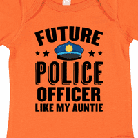 Preslatki budući policajac poput moje tetke poklonit će bodi dječaku ili djevojčici
