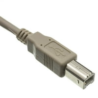 25ft USB kabel za: HP D Deskjet pisač - bež