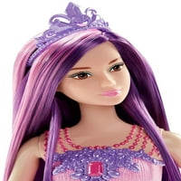 Lutka princeze Kraljevstva beskonačne kose Barbie, ljubičasta
