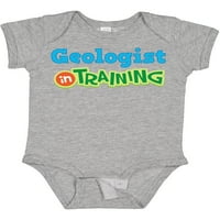 Neobičan poklon u obliku bodija geolog na treningu za dječaka ili djevojčicu