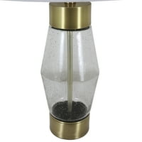 Stolna svjetiljka, staklo, visoka 26,25 inča