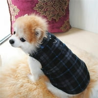Flis uprtač za kućne ljubimce prsluk košulja topli džemper za štene džemper kaput jakna odjeća za pse male, srednje