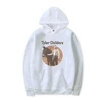 Tyler Childers Hoodies Rustin 'In The Rain Hoodie Singer Merch Hoodies Žene Muškarci pulover dugih rukava