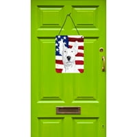 9520 $ bull terijer s otiskom američke zastave na zidu ili vratima, 12,16, Višebojni