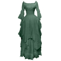 Maxi haljine za žene ženske haljine dugih rukava dužina dna dužina cosplay haljina plus haljina veličine