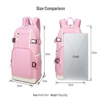 Ruksak za bebe-Veliki prostrani ruksak s puno džepova za 15-inčni laptop za djecu i tinejdžere