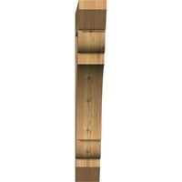 Ekena Millwork 6 W 38 D 42 H Olimpijska sloj grubo pilana nosač, zapadni crveni cedar
