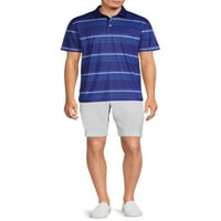 Ben Hogan muški i veliki muški izvedba prugaste golf polo majice, veličine S-5xl