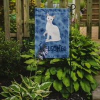 5011 $ dobrodošla Zastava Arapske mačke Mau veličina vrta, mala, višebojna