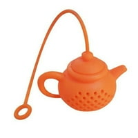 Izdržljivi silikonski Infuzer za čaj u obliku vrećice čaja, cjedilo za čaj u obliku vrećice čaja, difuzor listova