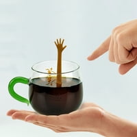 Toplina difuzora čaja ne stiže Jednostavan za upotrebu silikonskih smiješnih gesta za ruke Upuser čaj za dom
