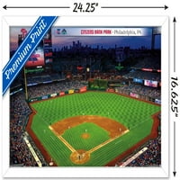 Zidni poster Philadelphia Phillies-Citizens Bank Park, 14.725 22.375