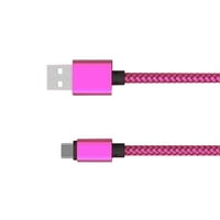 Multi-boja 1M metra brzog punjenja USB tipa C kabel mobilni telefon Brzo punjenje žičane linije 2.4a USB C kabel