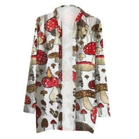 Sawvnm Cardigan Modni cvjetni cvjetni tiskani kardigan jakna s cvjetnim uštedama do 30% popusta do 30%.