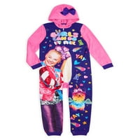 Mekana pidžama deka s kapuljačom od flisa za djevojčice u veličinama 4-12