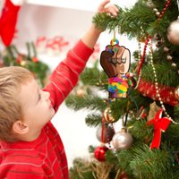 Unajmljivanje božićnih ukrasa Viseći ukrasni poklon proizvod Personalizirana obitelj