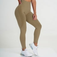 Joga sportski dizanje boja ženska fitness visoki struk hlače joge hlače cvjetne joga hlače kompresije joga hlače