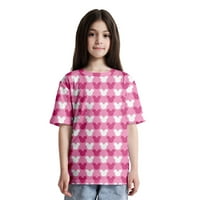 Majica s okruglim vratom s printom Mikki i Minnie Mouse za djecu i odrasle, ležerni labavi top s Mikki Mouseom