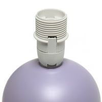 Stolna svjetiljka s mini keramičkom kuglom jednostavnog dizajna
