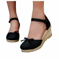 B91XZ sandale za žene Odjeljne ljetne sandale prozračne klinove Slobodne cipele modni ženski na otvorenom casual
