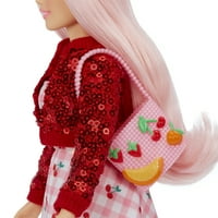 '; kultna lutka Aria 11,5 inča Modna lutka Americana 9 + inspirirana modnom odjećom svijetloružičasta kosa izvrstan