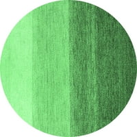 Ahgly Company Unutarnji okrugli sažetak Smaragdno zeleno prostirke moderne površine, 3 'krug