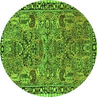 Ahgly Company Unutarnji kvadratni orijentalni zeleni prostirke, 5 'Trg