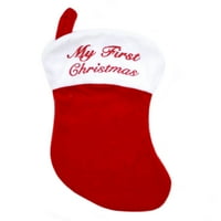 Vrijeme odmora moja prva božićna čarapa i set šešira