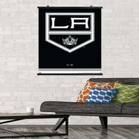 Los Angeles Kings-plakat na zidu s logotipom, 22.375 34