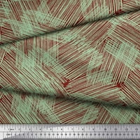 Soimoi crvena poli geogette tkanina sažetak apstraktni tiskanje šivaće tkanine u dvorištu široko