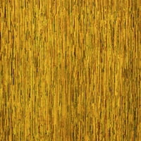 Moderni tepisi u apstraktnoj žutoj boji, kvadrat 8 stopa